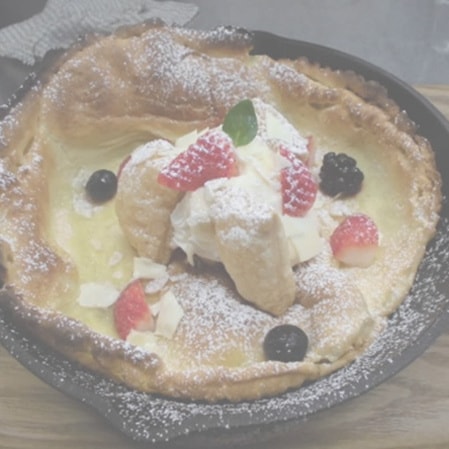 いちごとベリーのミルフィーユ